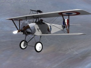 nieuport 11 3D 模型