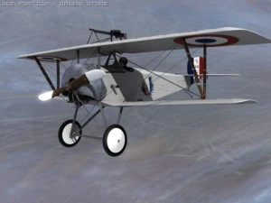 nieuport 11 3D Model
