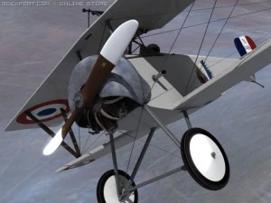nieuport 11 3D Model