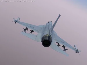 jf17thunder low poly 3D Model