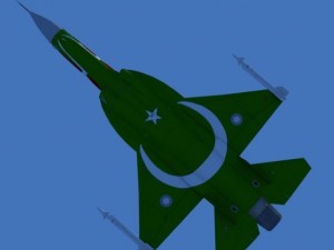 jf17 thunder display aircraft low poly 3D Model
