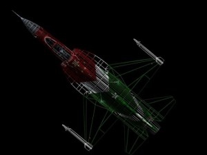 jf17 thunder display aircraft low poly 3D Model