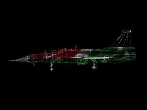 jf17 thunder display aircraft low poly 3D Model