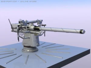 88mm deck 3D Model