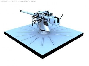 88mm deck Modelo 3D