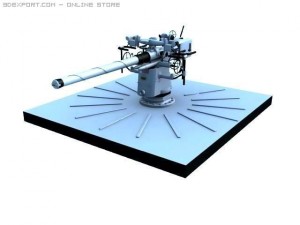 88mm deck Modelo 3D