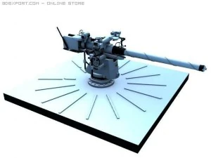 88mm deck 3D Model