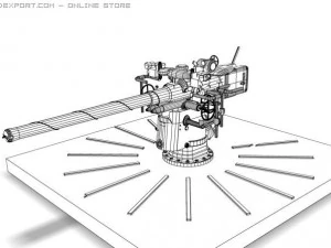 88mm deck 3D Model