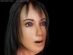 beautiful woman pro Model 3D