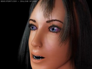 beautiful woman pro 3D 모델