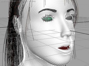 beautiful woman pro 3D 모델