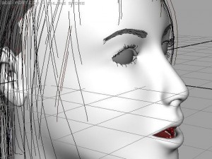 beautiful woman pro 3D 모델