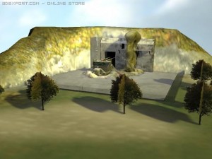 3d military base Model 3D