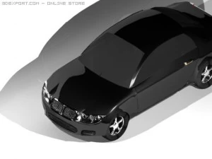 BMW車 3Dモデル