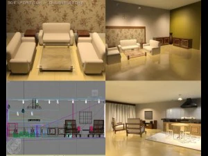 3D дом мечты 3D Модель