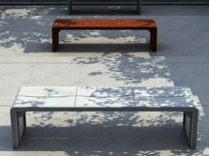 a&ccedil;ık hava modern tasarım tezgahı 3D Model