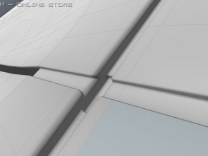outdoor modern design bench Modelo 3D