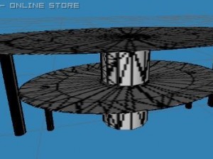 simple elegant modern coffee table 3D Модель