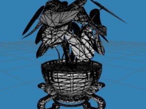 asian plant 3D Model