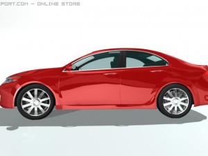honda accord Modello 3D