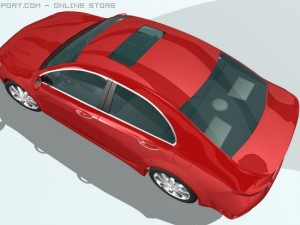 honda accord Modello 3D