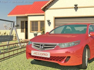 honda accord Modello 3D