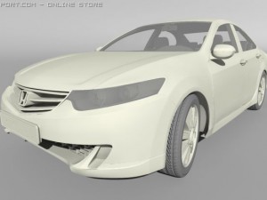honda accord Modello 3D
