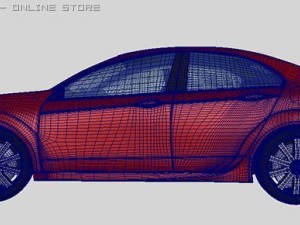 honda accord Modello 3D