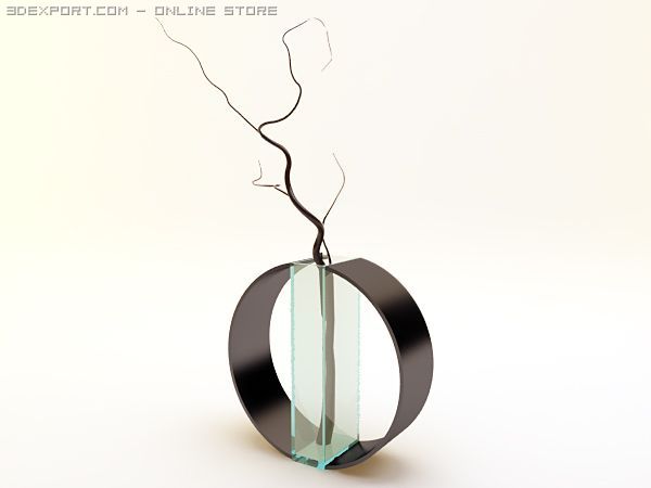 minimalistic vase 3D Model .c4d .max .obj .3ds .fbx .stl .blend 