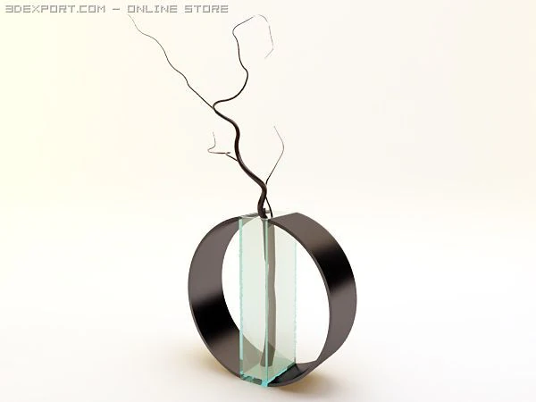 minimalistic vase 3D Model .c4d .max .obj .3ds .fbx .stl .blend 