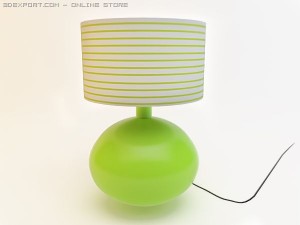 table lamp ikea ljusas ysby Modelo 3D