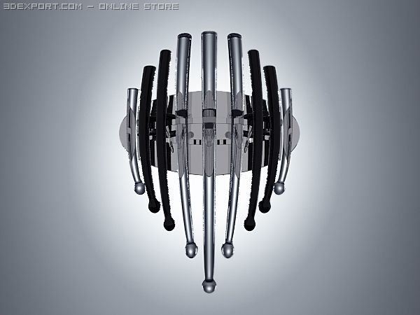 salome italianstyle wall light 3D Модель .c4d .max .obj .3ds .fbx .stl .blend 