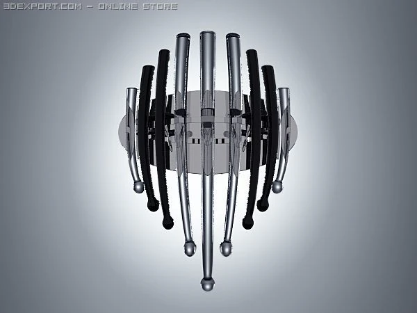 salome italianstyle wall light 3D Model .c4d .max .obj .3ds .fbx .stl .blend