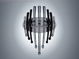 salome italianstyle duvar lambası 3D Model