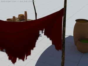 fantasy street shop Modello 3D