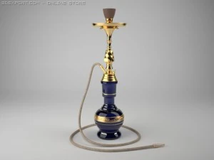 हुक्के 3D मॉडल