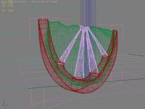 lemon slice 3Dモデル