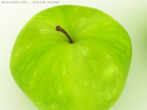 green apple 3D Model