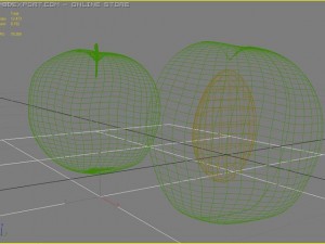 peach Model 3D