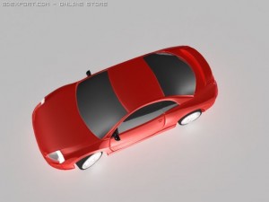 mitsubishi eclipse Model 3D