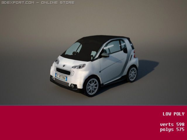 smart low poly Model 3D .c4d .max .obj .3ds .fbx .stl .blend 