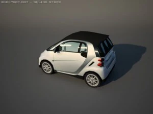 slim laag poly 3D Model