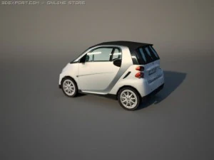 slim laag poly 3D Model