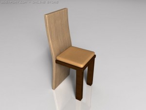 dining table Modèle 3D