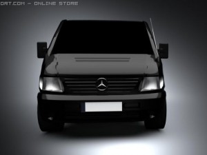 Mercedes-Benz Vito (W638) Kombi Van 2003 3D model