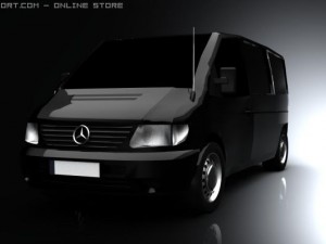 mercedesbenz vito 3D Model