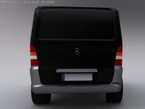 mercedesbenz vito 3D Model
