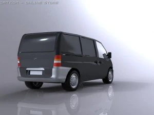 mercedesbenz vito 3D Model