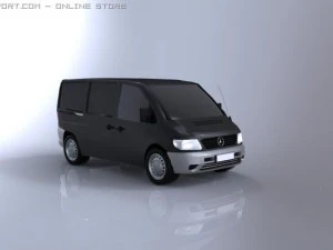 mercedesbenz vito 3D Model