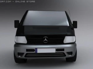 mercedesbenz vito 3D Model